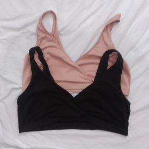 Sleep nursing bras